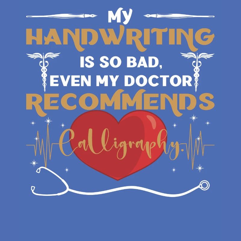Même mon médecin me recommande la calligraphie