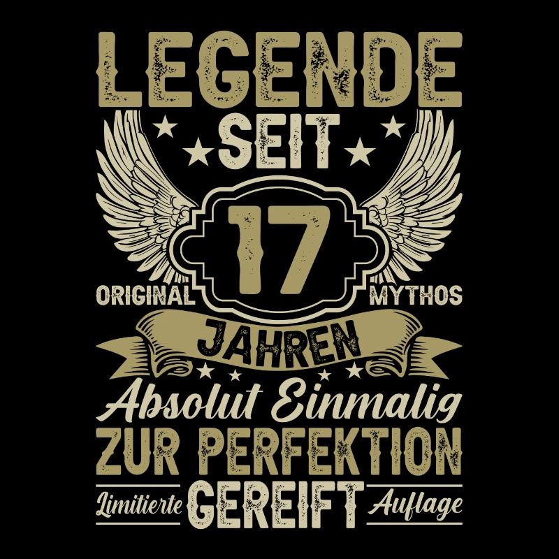 Legendärer 17. Geburtstag Retro Style