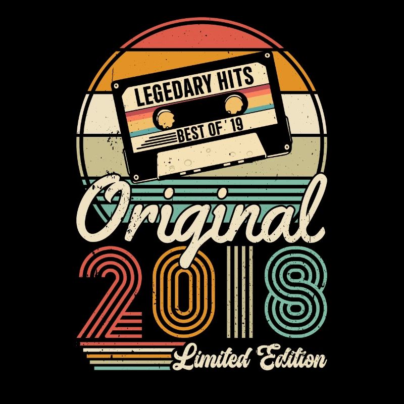 Original 2018 Vintage - 2018 Geburtstagsgeschenk