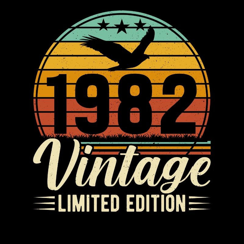 Creative 1982 Vintage Vintage Design