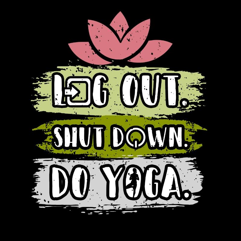 Logout Shutdown Do Yoga