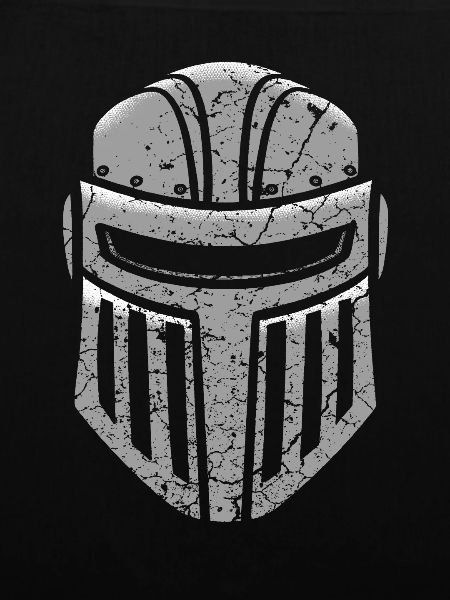 Ritter Helm Rüstung Mittelalter