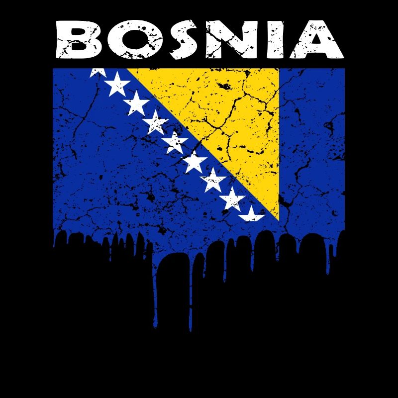 Drapeau de la Bosnie