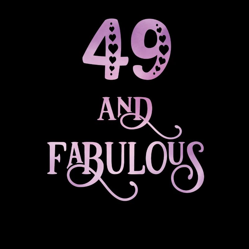Femmes 49 ans et fabuleux 49e anniversaire