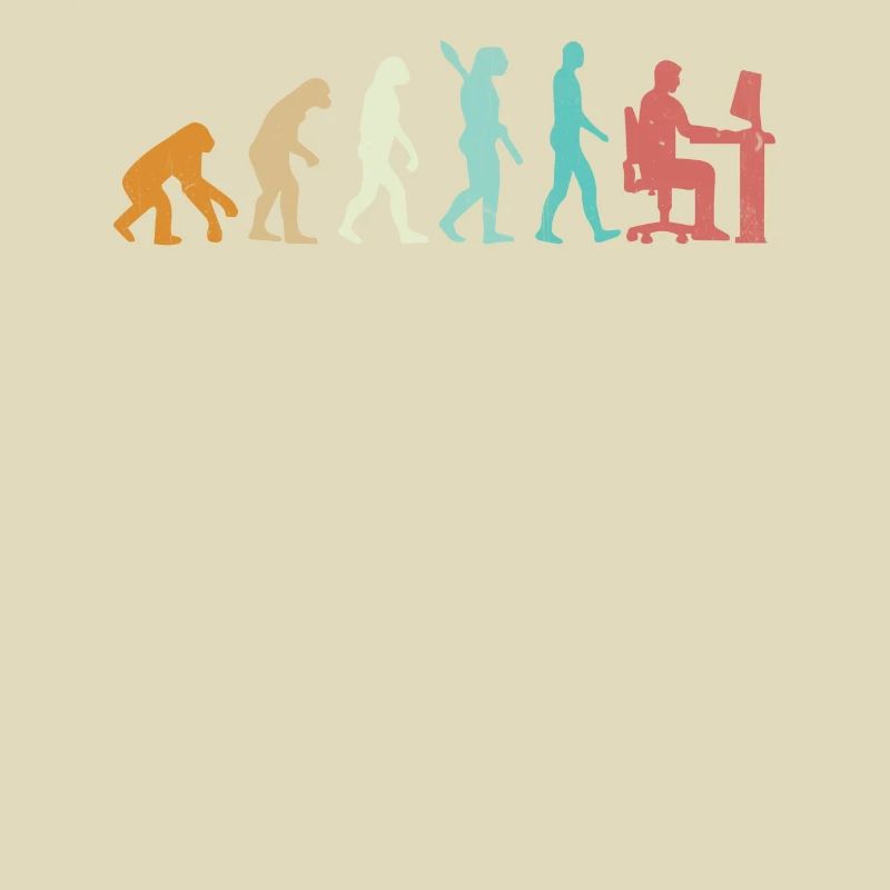 Evolution Programmer Coder Gamer Developer Geek