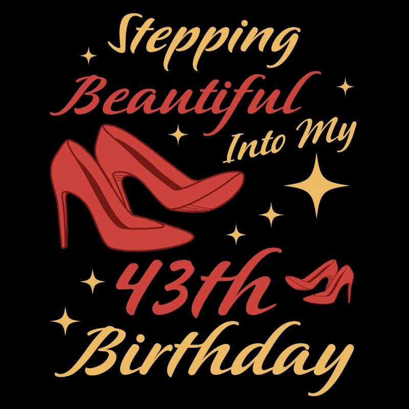 43. Geburtstag Geschenk 43 Jahre Fun Geschenkidee