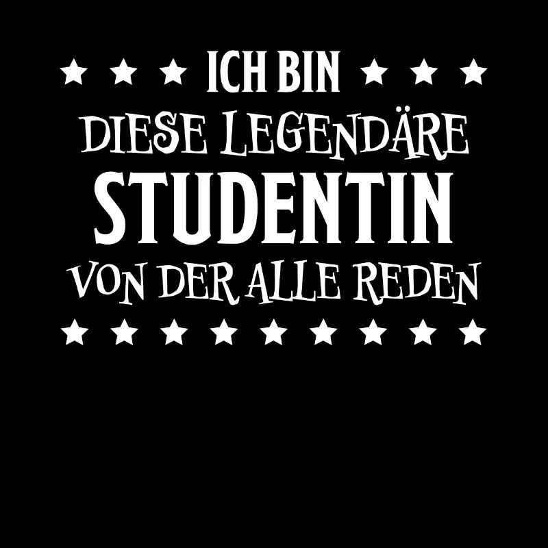 Studentin Spruch Universität Studentin Geschenk