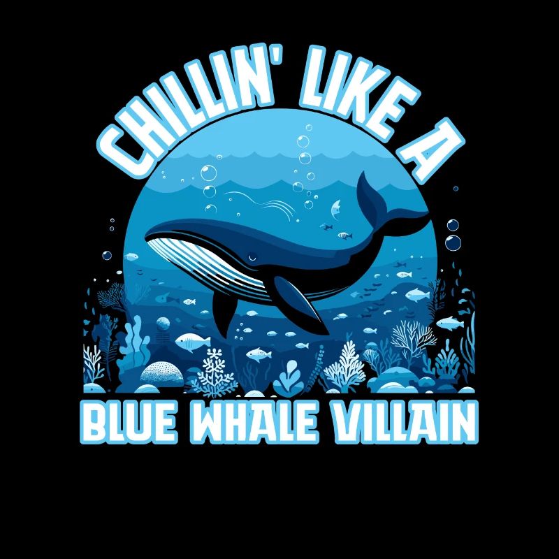 Chillin comme un méchant de la baleine bleue