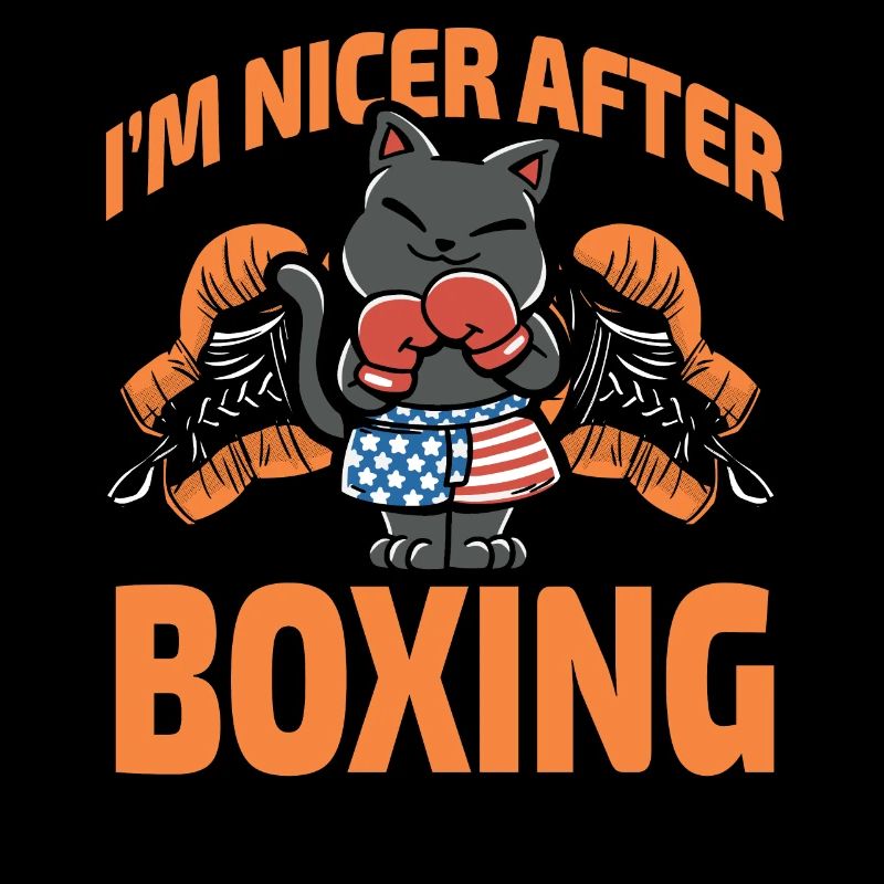 Ich bin netter nach dem Boxen