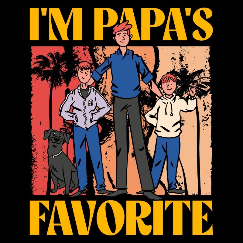 Je suis le préféré de papa