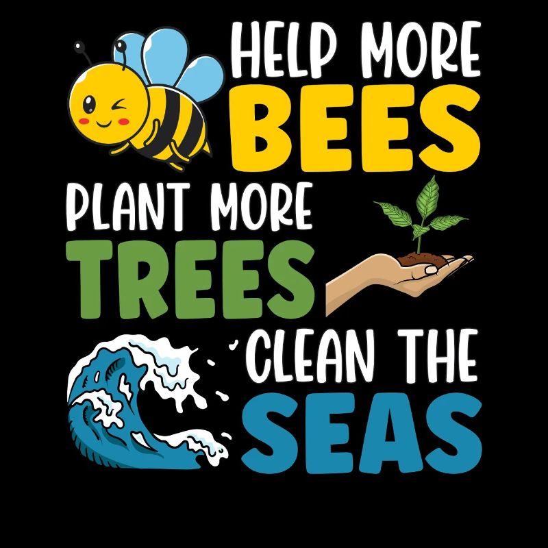 Aidez plus d’abeilles à planter plus d’arbres pour nettoyer les mers