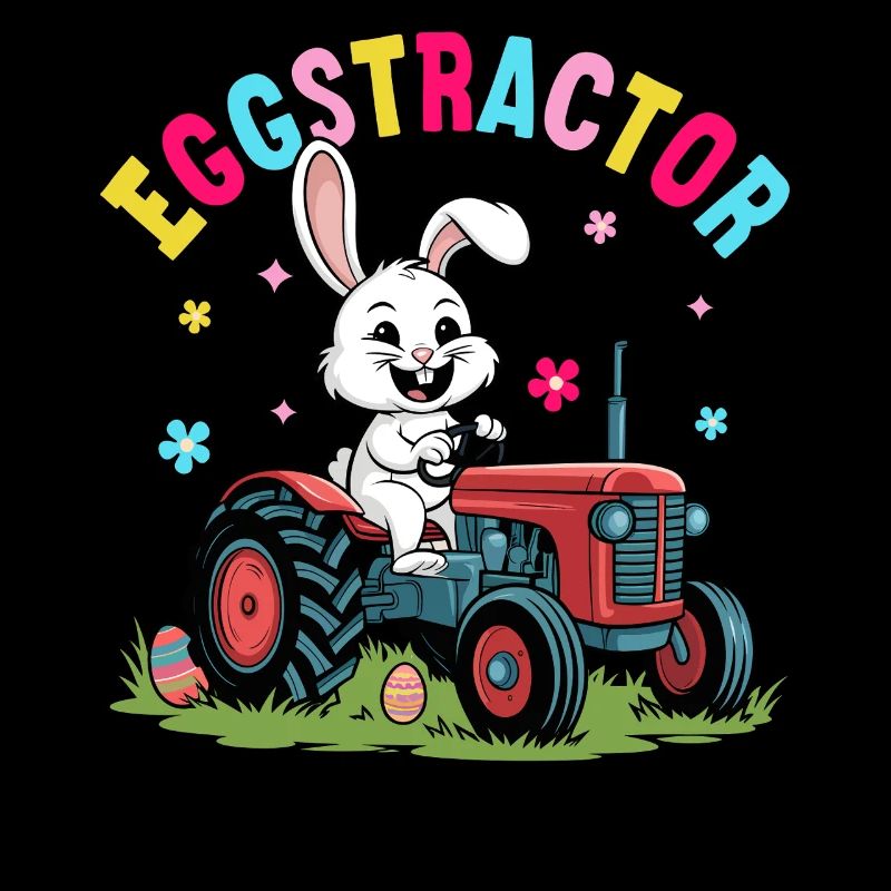 Traktor für Eier