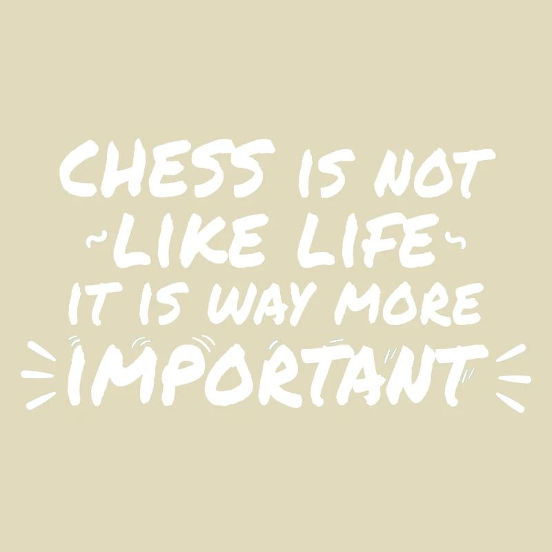 Les échecs ne sont pas comme la vie, c’est plus important