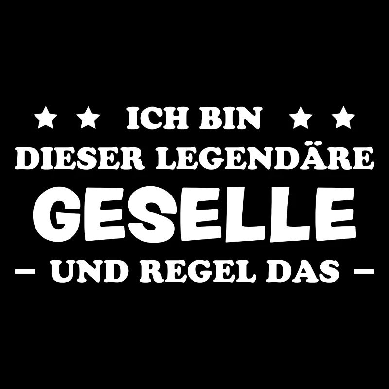 Geselle Lustiger Spruch Gesellenprüfung Geschenk