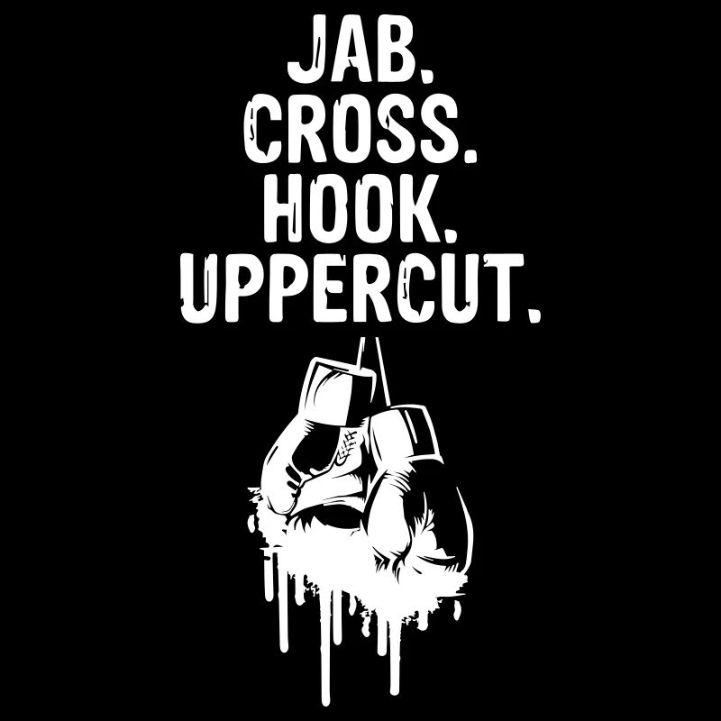 Boxer Boxe Jab Cross Hook Uppercut