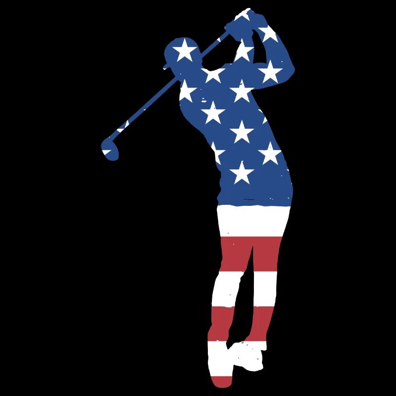 Sport Us Flag Golf