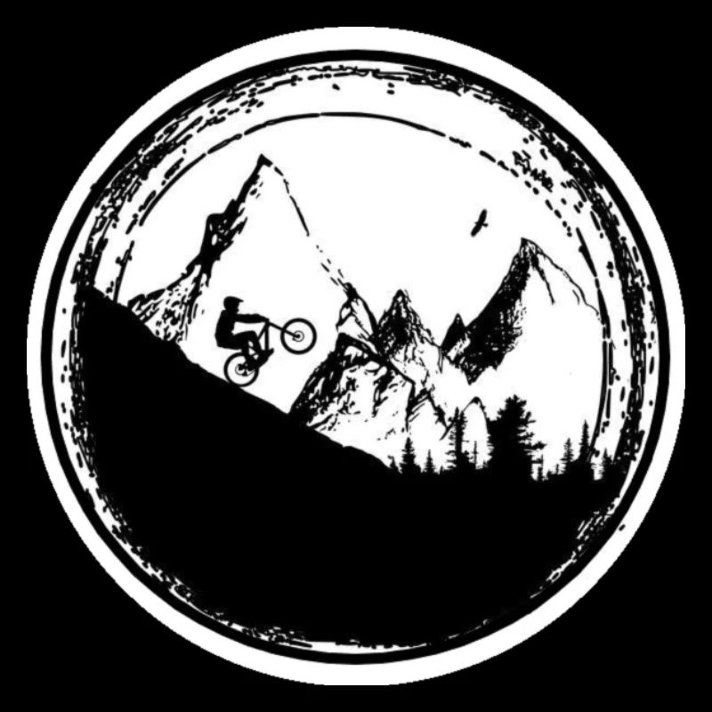VTT dans les montagnes
