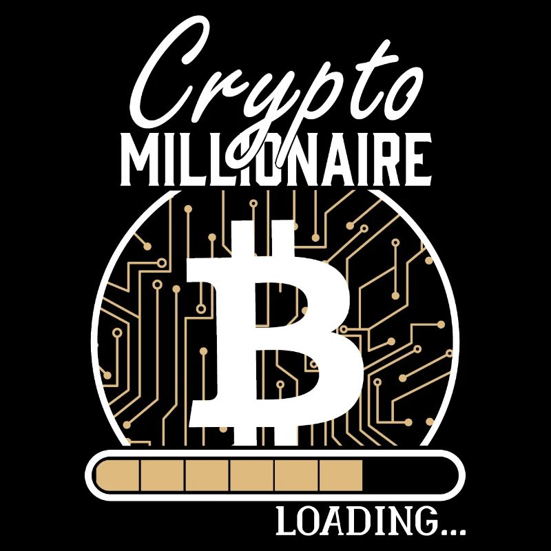 Crypto Millionaire Loading Blockchain Bitcoin BTC