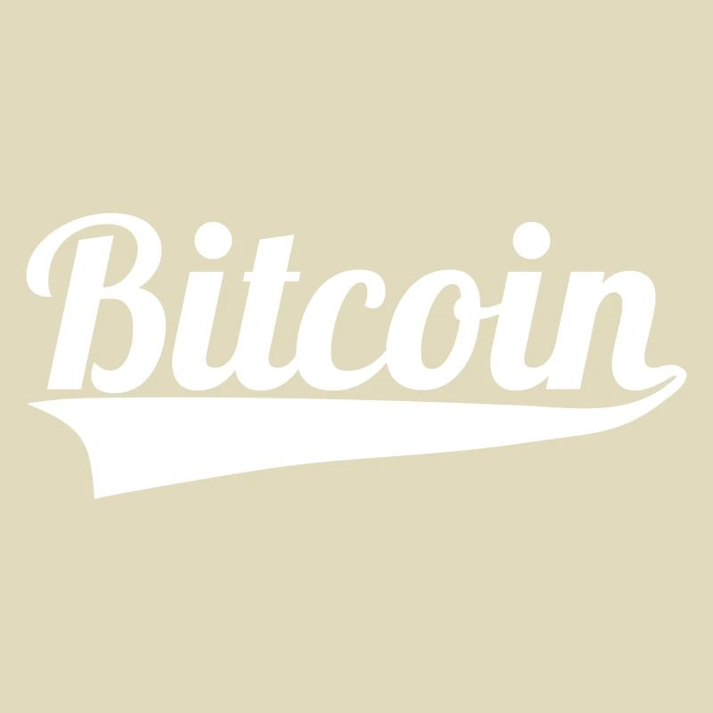 Bitcoin Schriftzug
