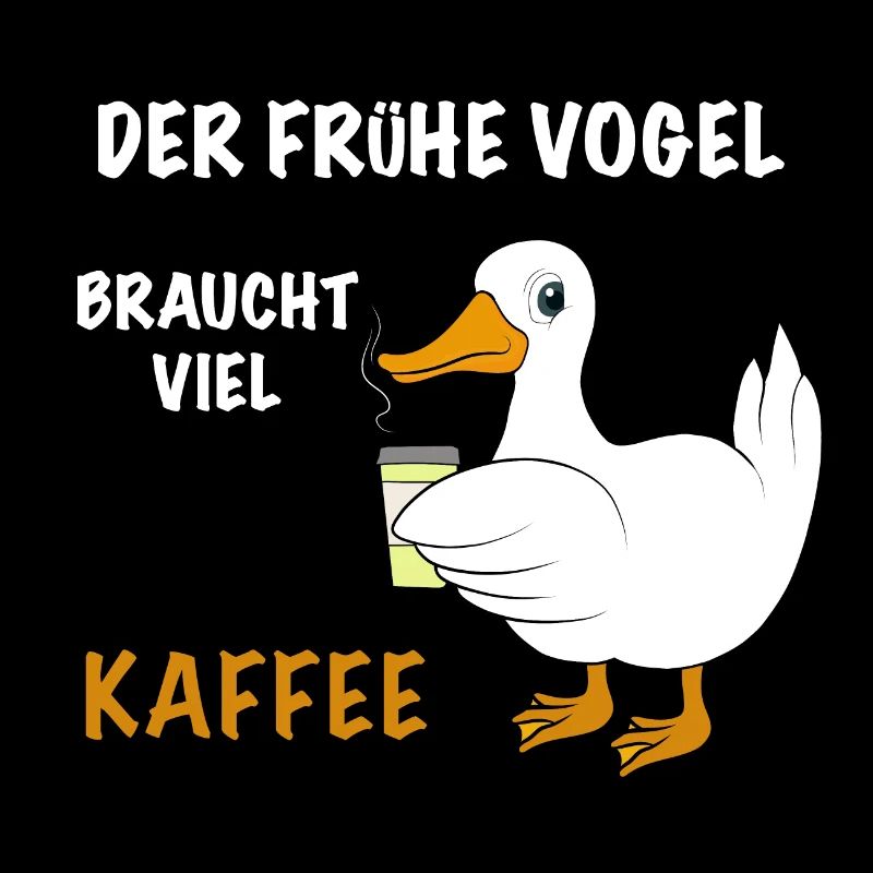 Ente Kaffee Spruch