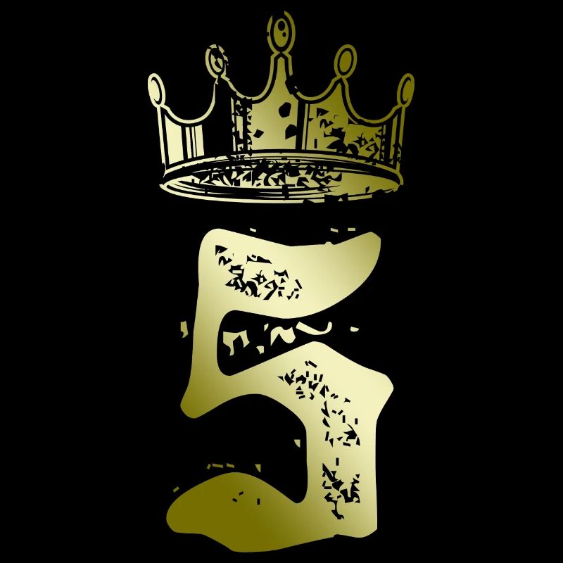 5 Number crown
