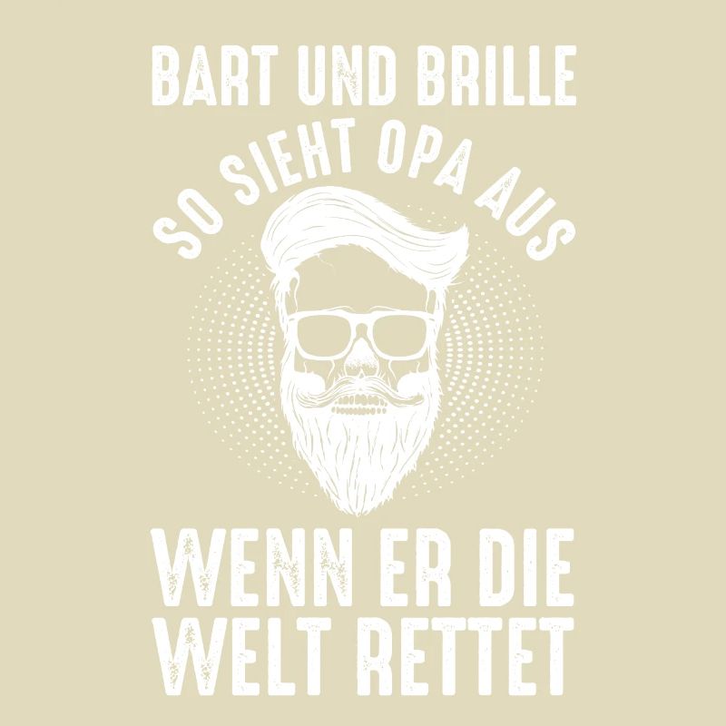 Papi avec une barbe