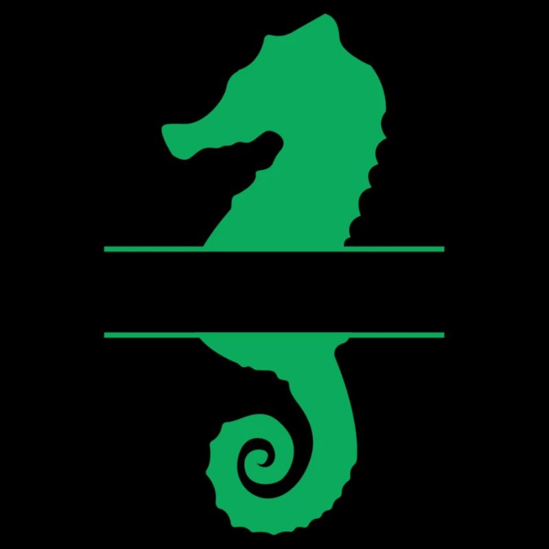 Seepferdchen mit Textfeld