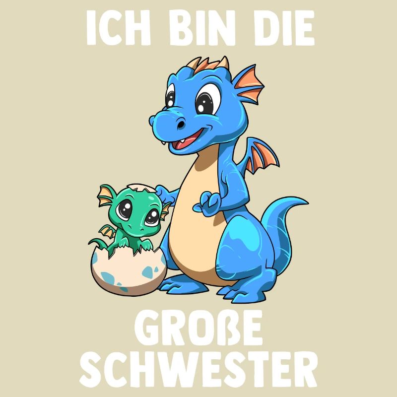 Drachen Große Schwester - Ich bin Die große