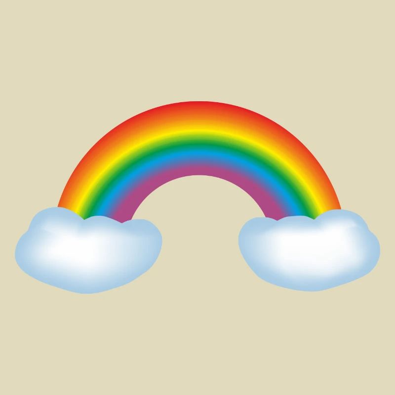 Rainbow & clouds