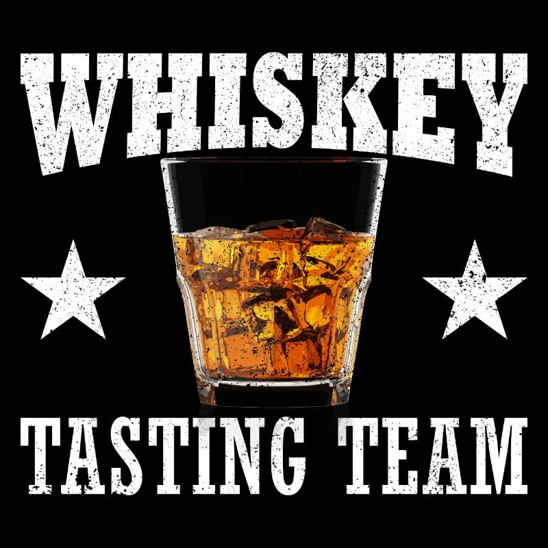 Équipe de dégustation de whisky Vintage Funny Drinking
