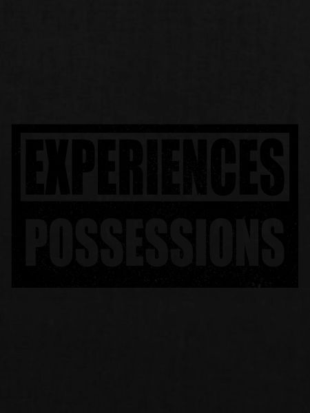 Experiences over Possessions Mindfulness Adventure