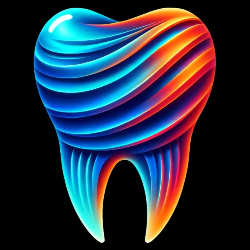 Stylized tooth