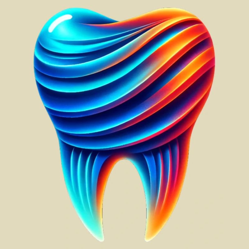 Stylized tooth