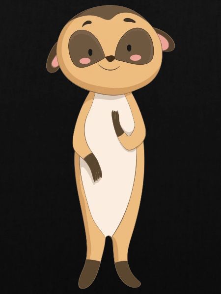 Meerkatze Erdmännchen