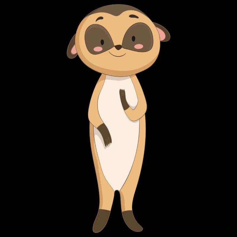 Meerkatze Erdmännchen