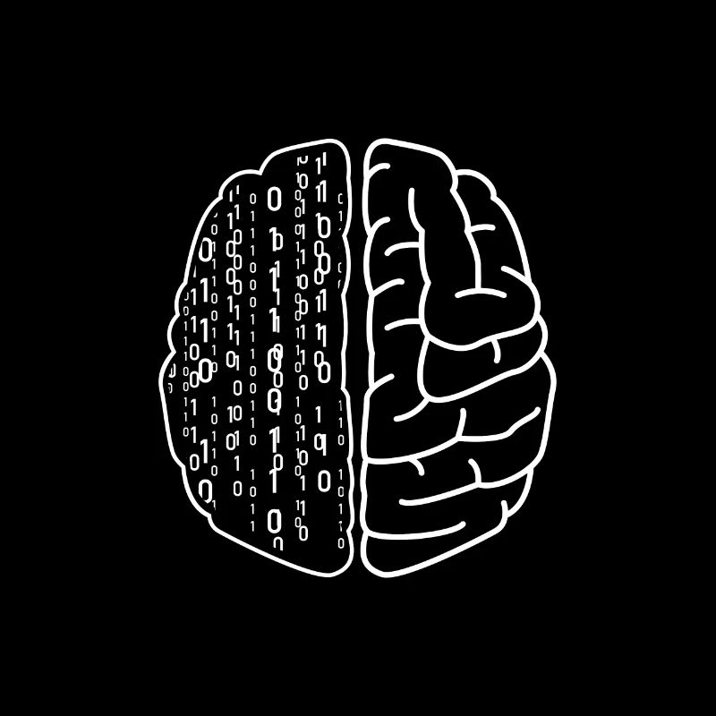 Programmeur drôle Cerveau Programmation drôle