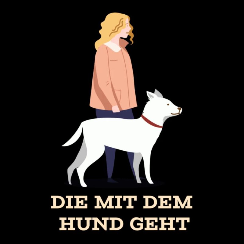 Die mit dem Hund geht