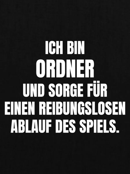Ich bin Ordner.