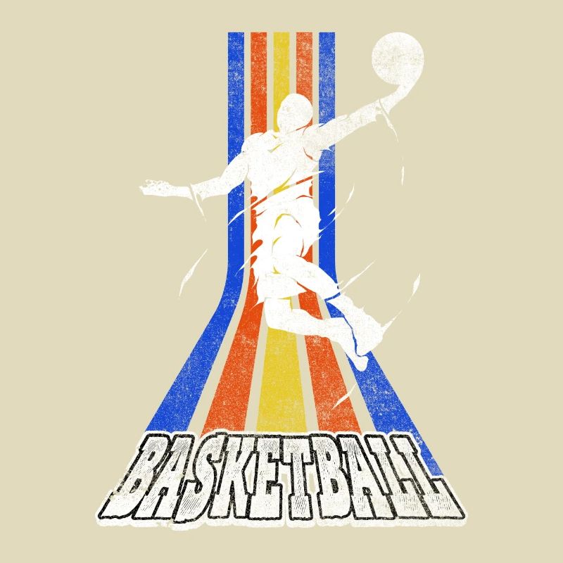 Basketteur Basketteur Dunking Vintage Retro