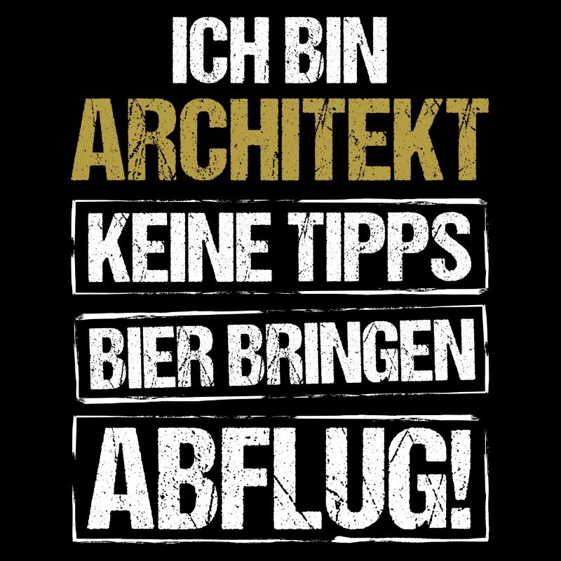 Ich bin Architekt - Bier bringen und Abflug
