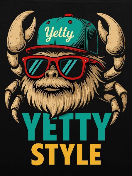 Yetty Style Yeti Graphic