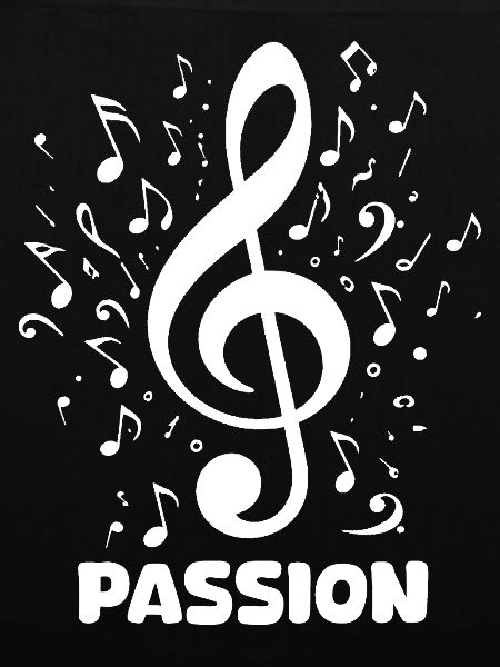 PASSION clef music design