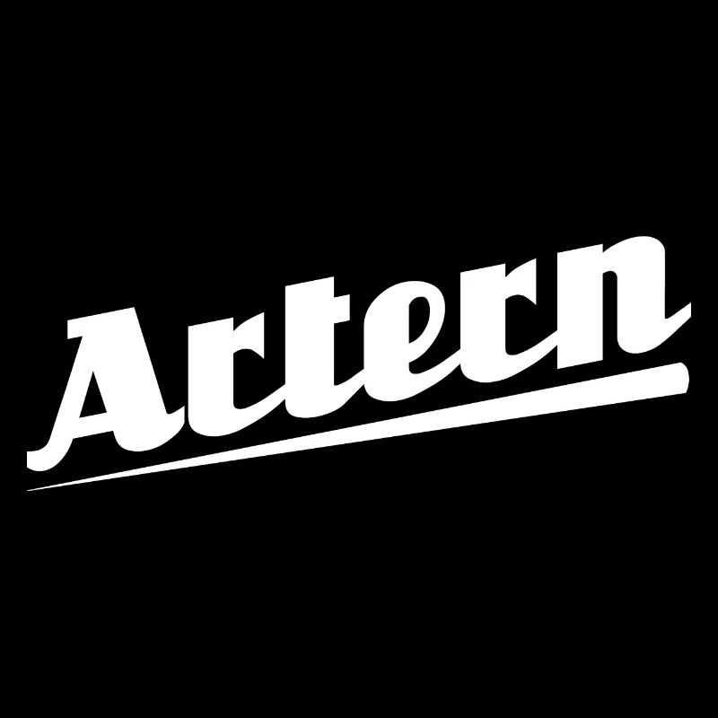 Artern - Textdesign mit Stadtnamen