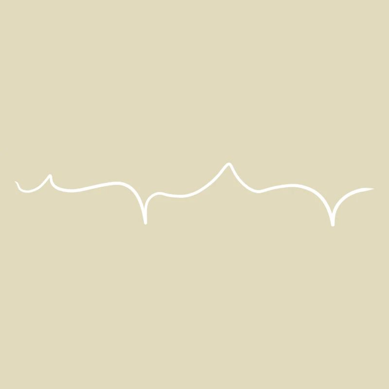 line wavy pointed course stroke