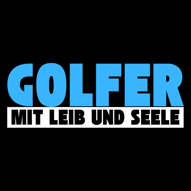Golfer mit Leib und Seele