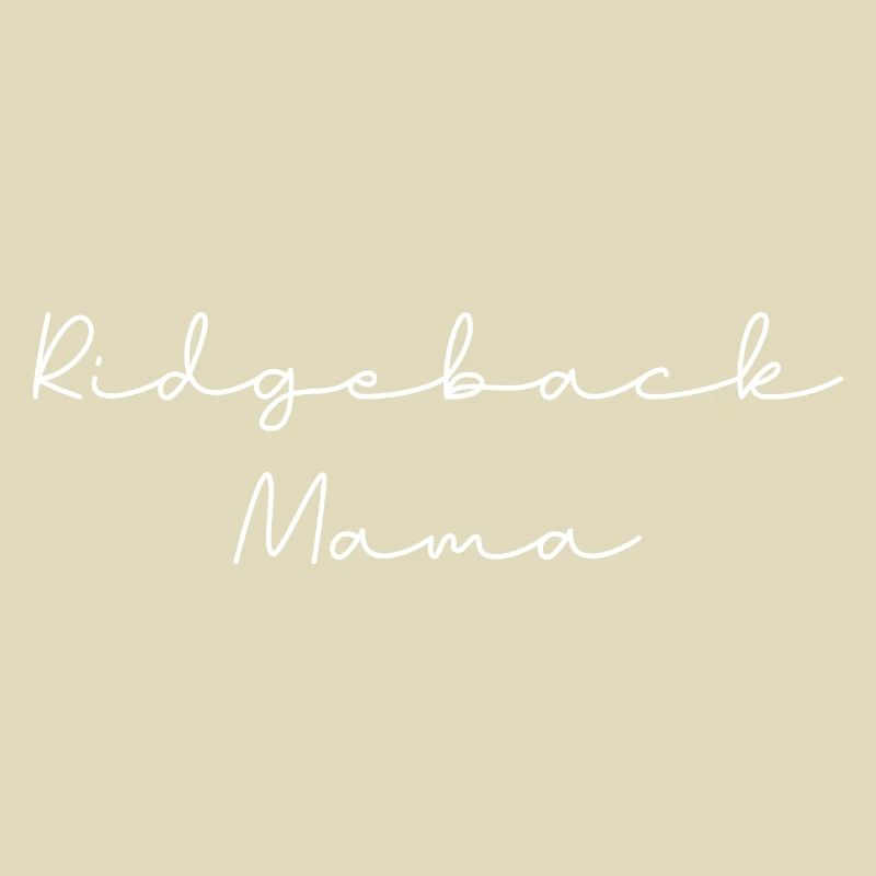 Rhodesian Ridgeback Mama