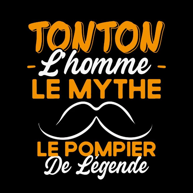 Tonton Le Pompier De Légende Cadeau Humour