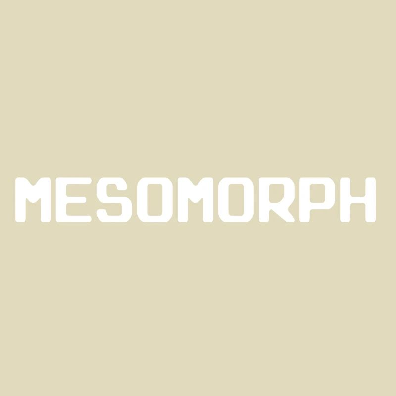 T-Shirt Mésomorphe - construction de panier mésomorphe