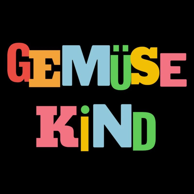 gemüse kind, bunt