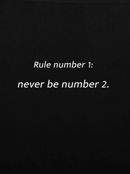 Regel Nummer 1